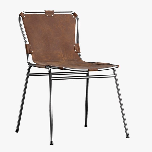 Cato leather desk chair 3D model TurboSquid 1348180