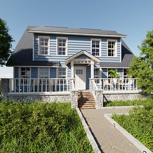 Modular Classic Style American House 11