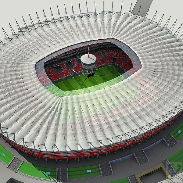 poland stadiums arena 3d max