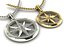 Rose wind pendant two options