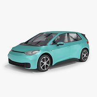 Volkswagen ID3 for Blender