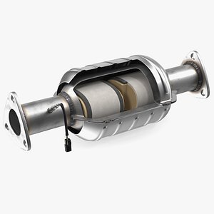 Catalytic Converter Cross Section