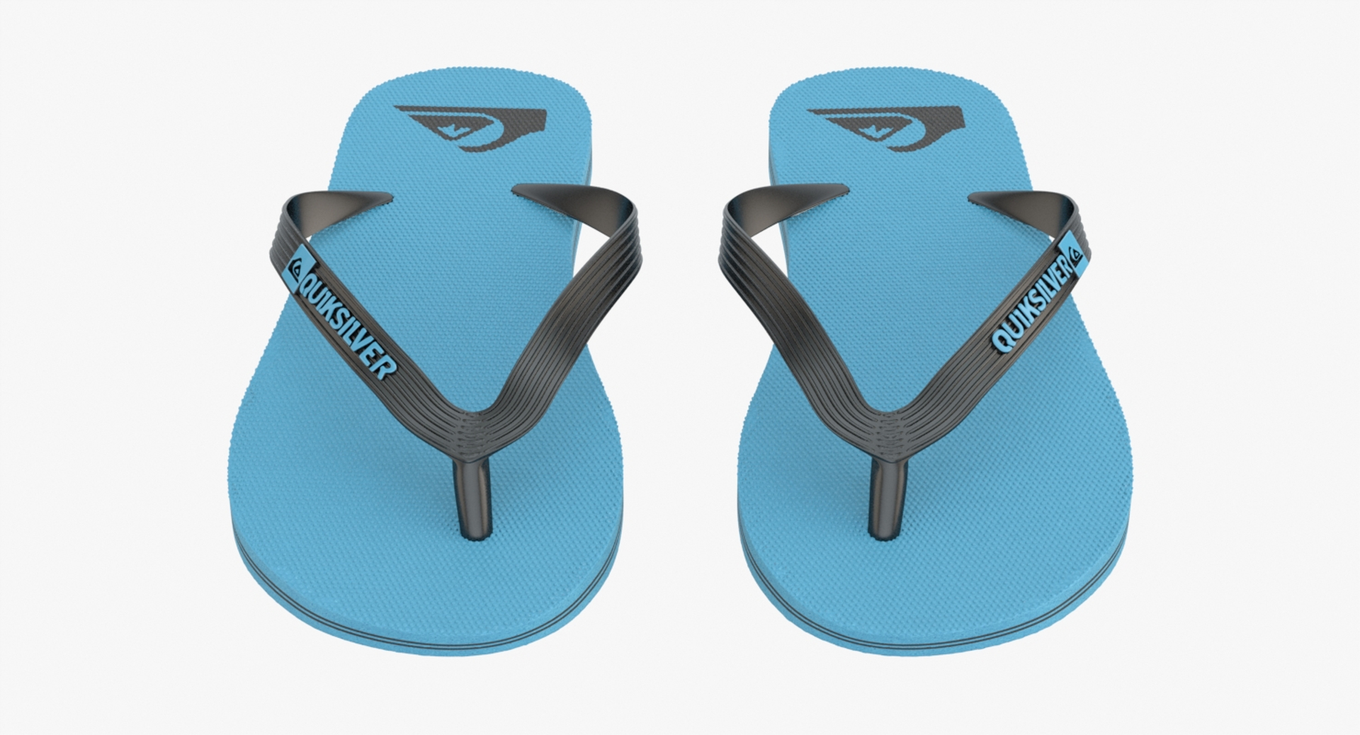 3d quiksilver molokai flip flops