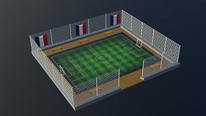 3D Soccer Stadium - France