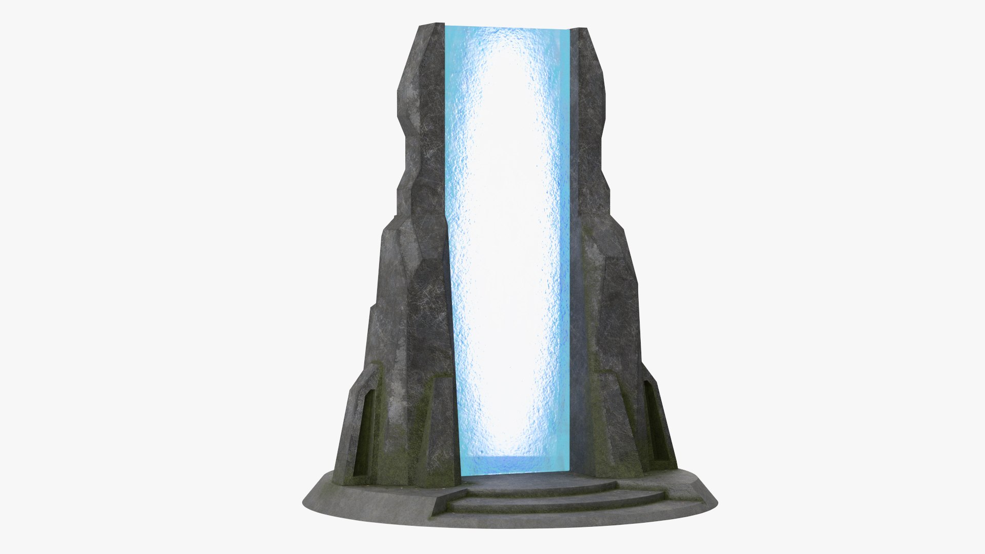 Fantasy Portal Gate 3D model preview