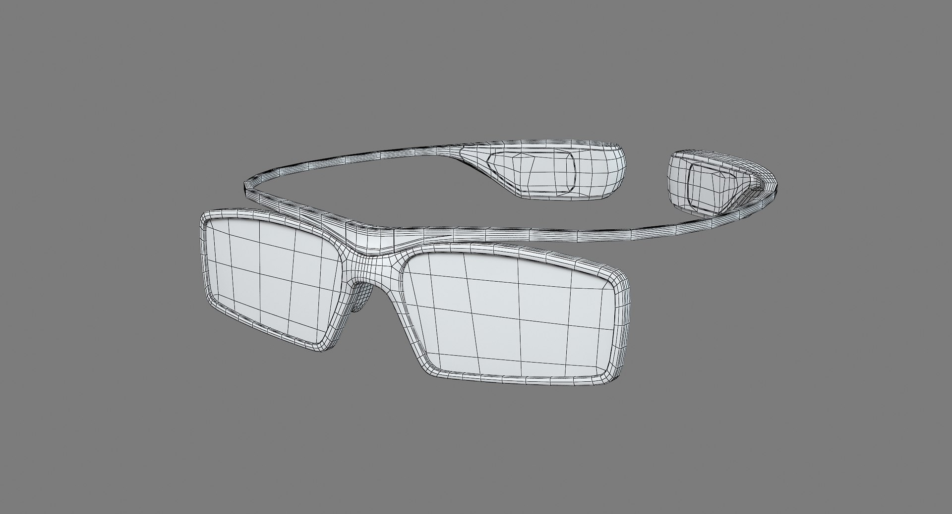 3d Model Samsung Active Glasses