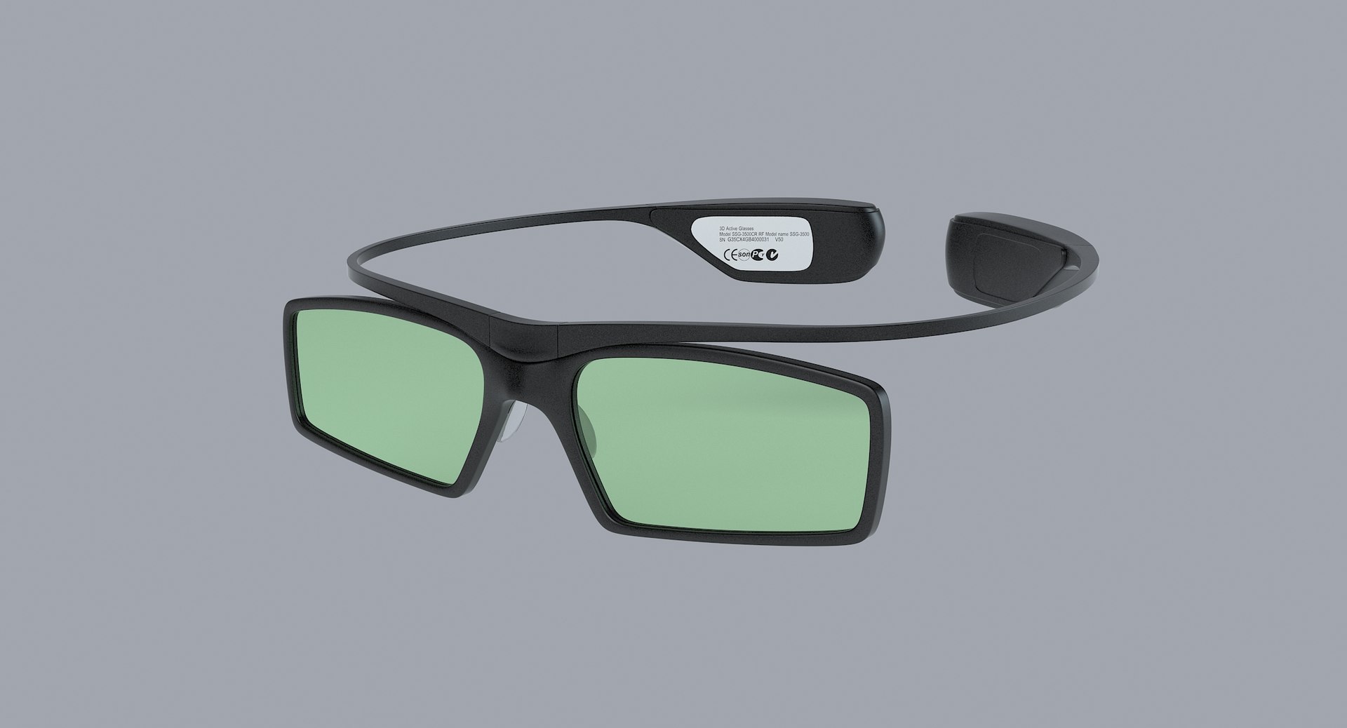3d Model Samsung Active Glasses