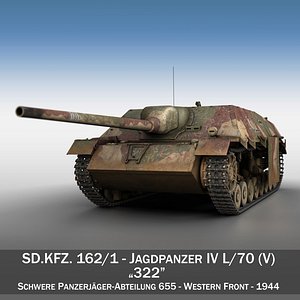 3d jagdpanzer iv l 70