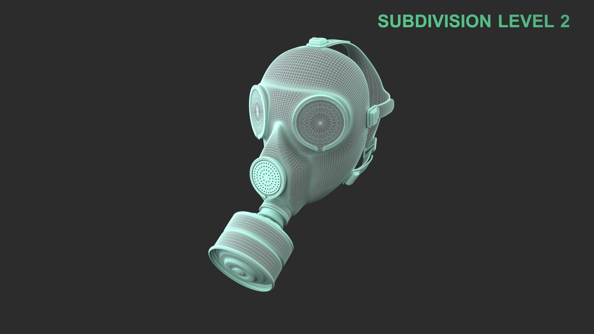 3D Gas Mask - TurboSquid 2435929
