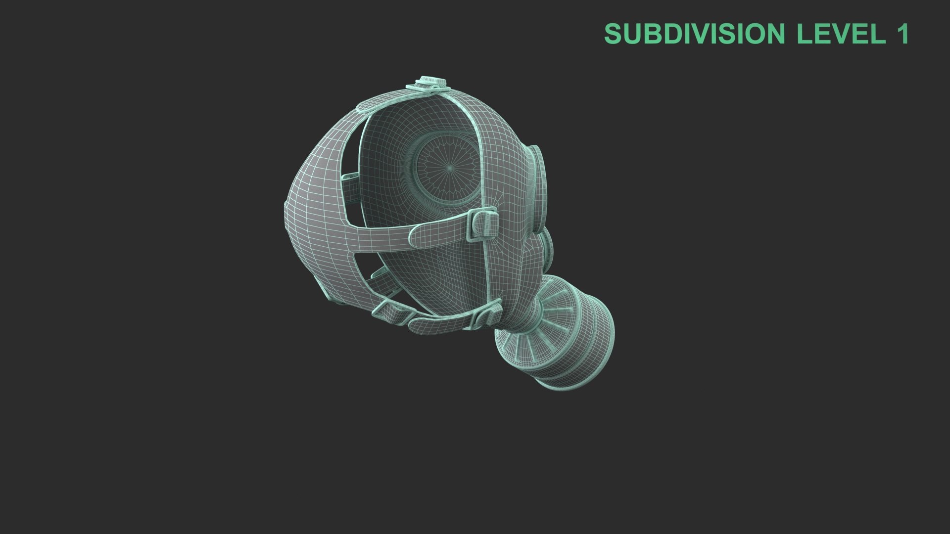 3D Gas Mask - TurboSquid 2435929
