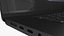 Apple MacBook Pro 16 M5 2025 Silver and Black Rigged 3D model