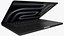 Apple MacBook Pro 16 M5 2025 Silver and Black Rigged 3D model