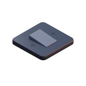 Low Poly Light Switch