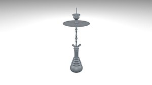 hookah 3D model