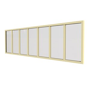 3D Glass Window 13 model