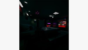 Gaming Bedroom 3D