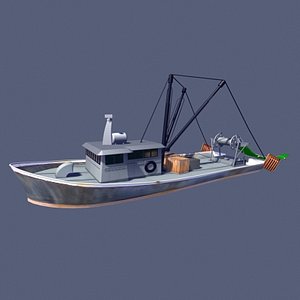 Trawler Fishing Vessels Collection 3D Model $239 - .3ds .blend .fbx .obj  .max .c4d .ma - Free3D