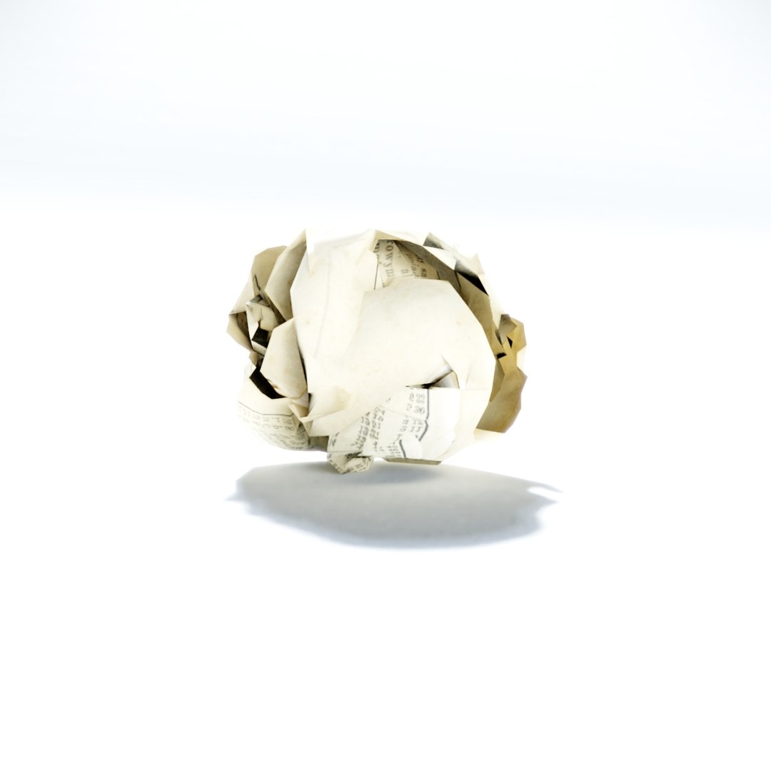 paper crumpled 3D model https://p.turbosquid.com/ts-thumb/JY/2ue9ET/3IxIBhQh/render4/jpg/1587068834/1920x1080/fit_q87/06410c59024bf3f700c76a843a42f5c7df9d1f47/render4.jpg