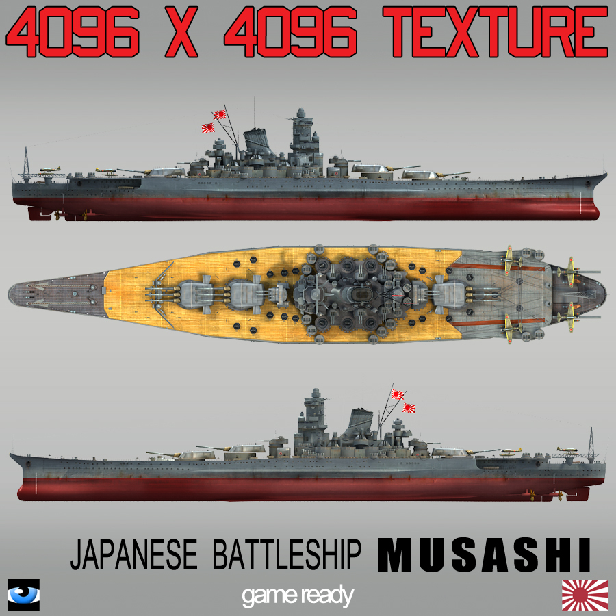 Modelo 3d Musshi - TurboSquid 1211784