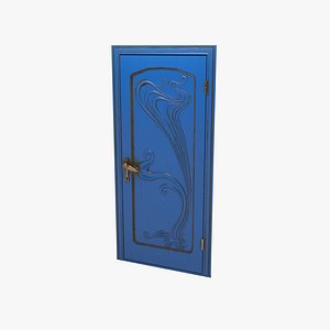3D model Aqua modern door
