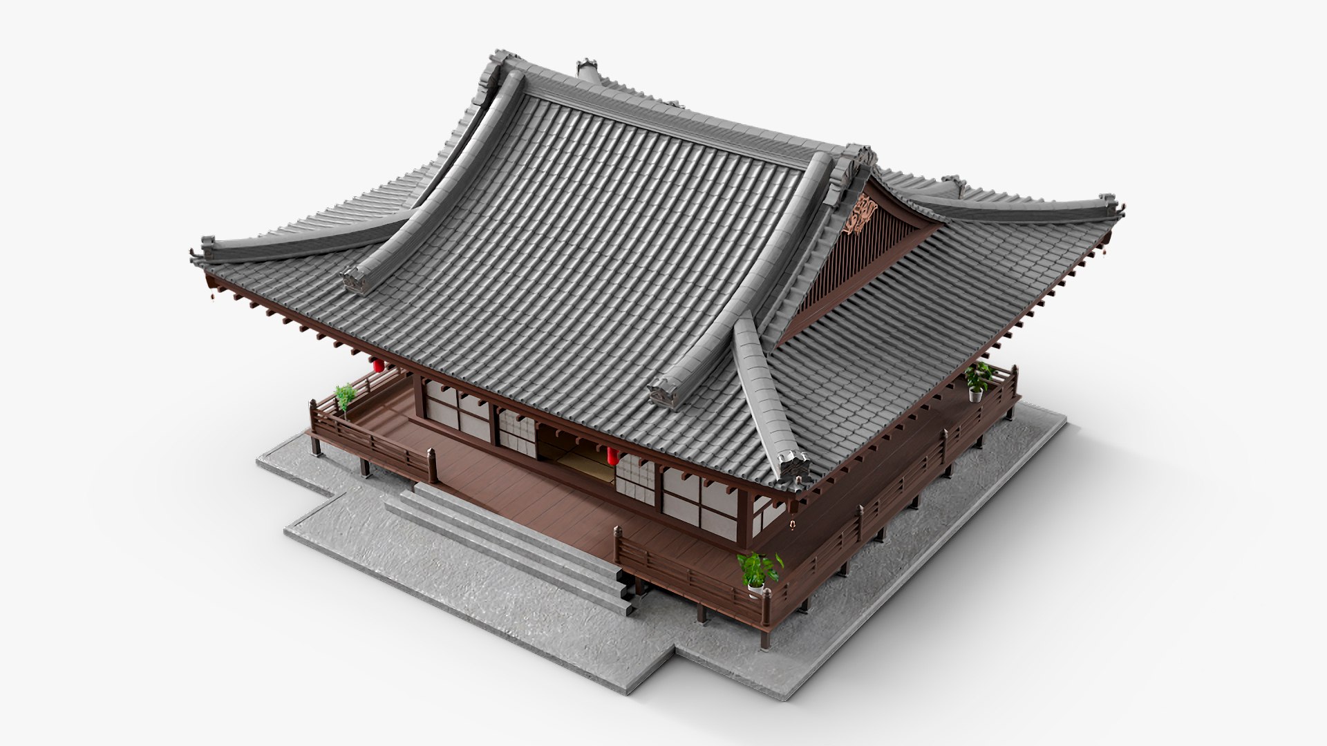 Japan Traditional House Full Interior Model - TurboSquid 2277730