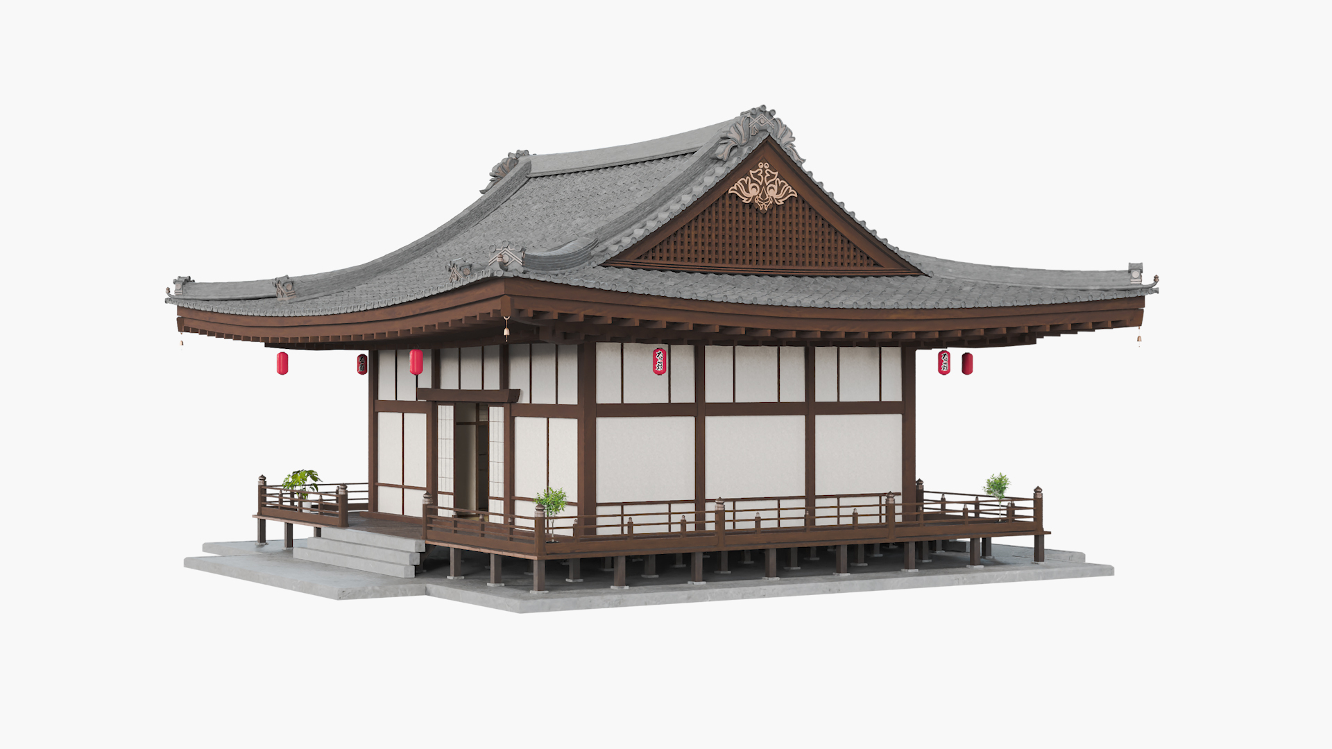 Japan Traditional House Full Interior Model - TurboSquid 2277730