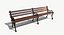 Banc lowpoly PBR