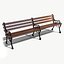 Banc lowpoly PBR