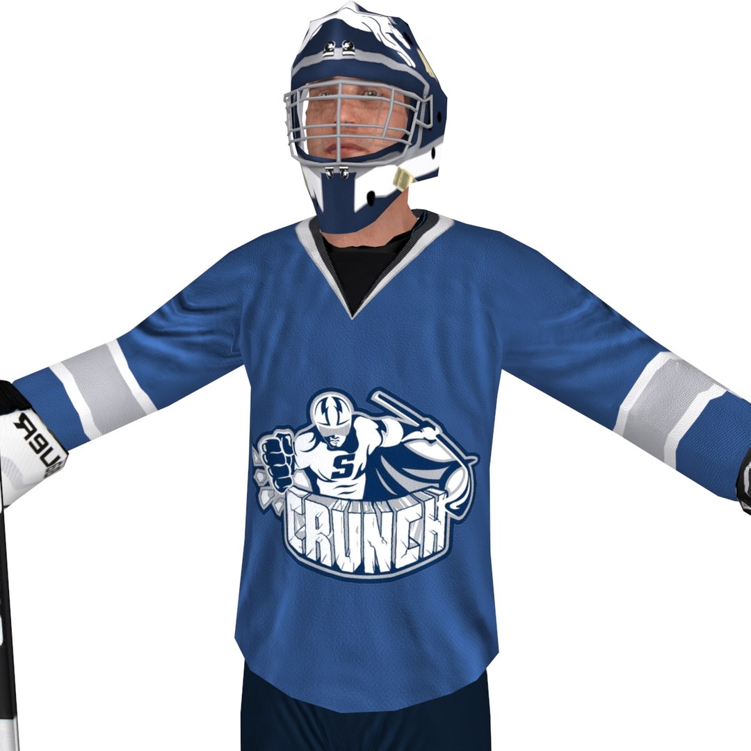 3d Hockey Goalie