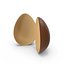 Opened Surprise Chocolate Egg