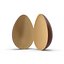 Opened Surprise Chocolate Egg