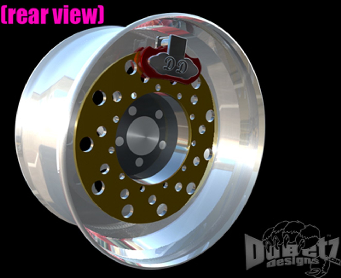 3d Model Wheel Rotors Setting