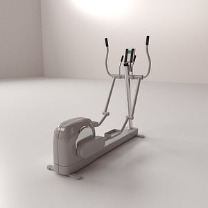 3D cross trainer model