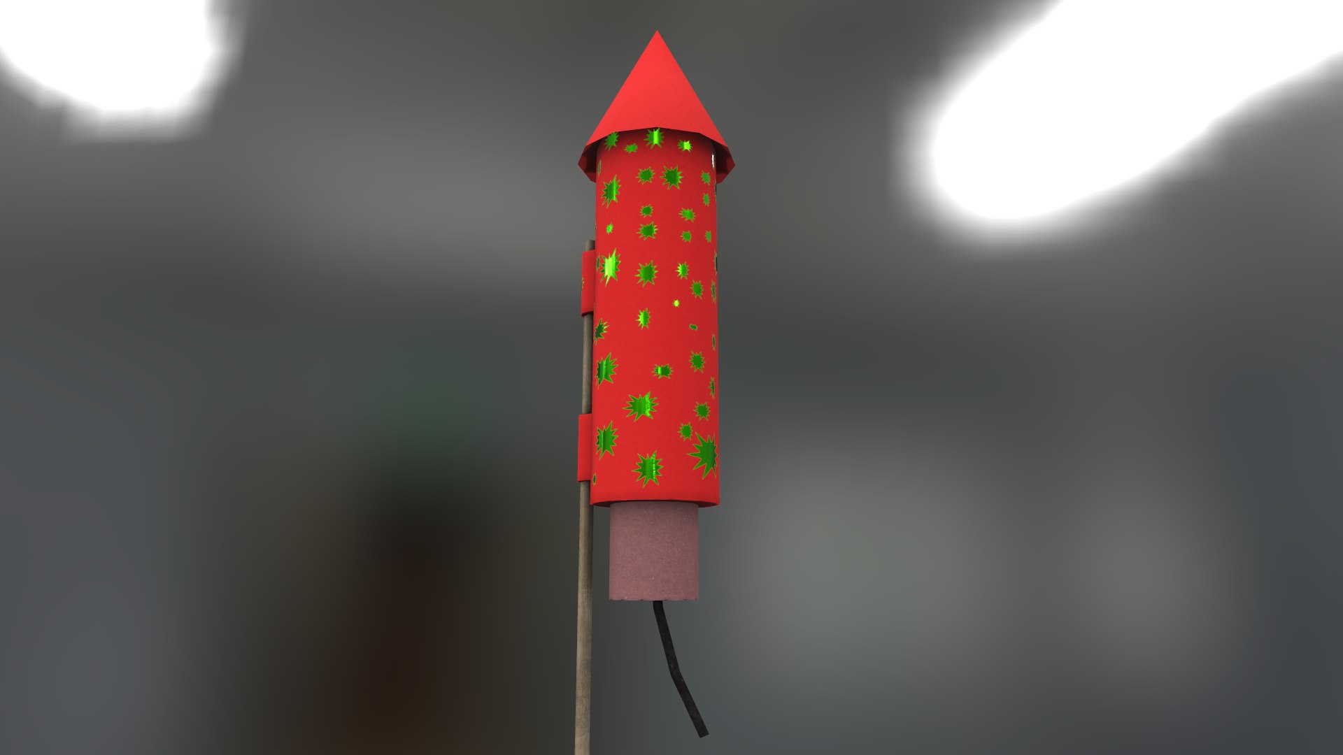 Fireworks 3D Model - TurboSquid 1874549