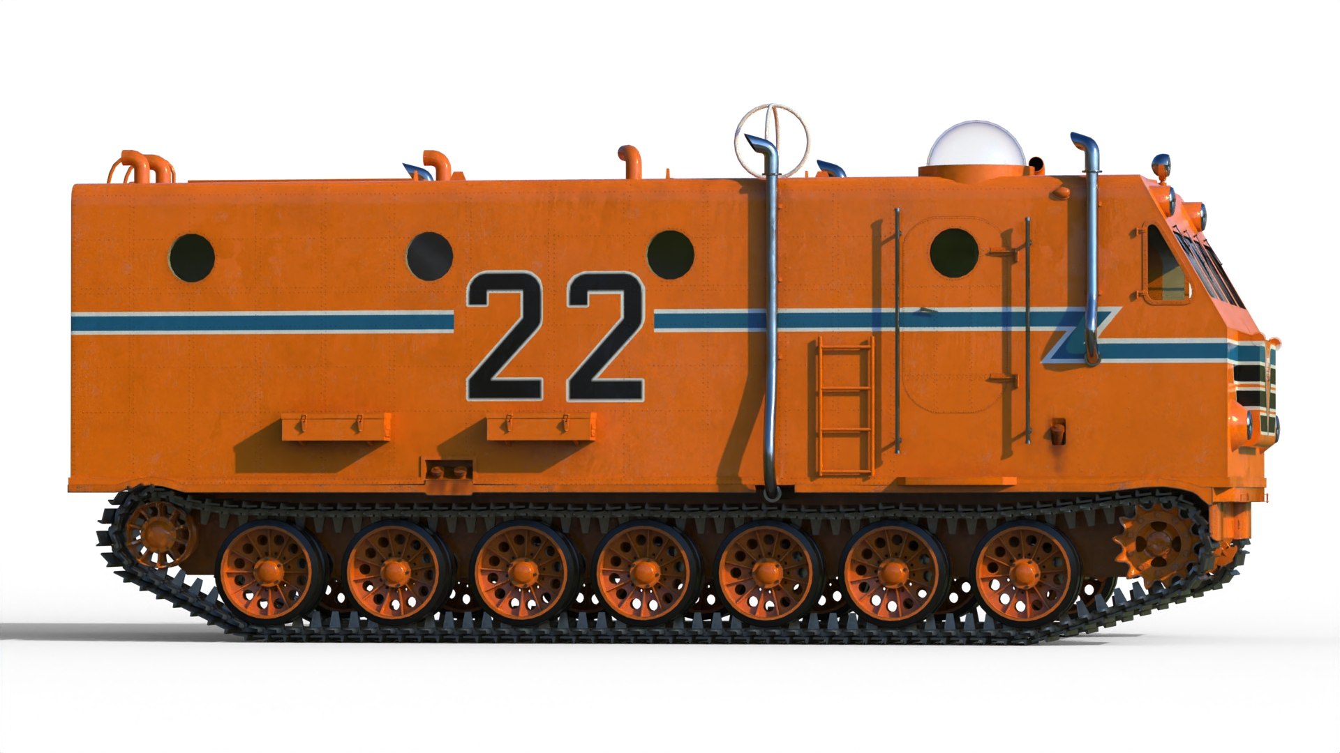 3D Kharkovchanka Soviet Antarctic Cruisers STT - TurboSquid 2116193