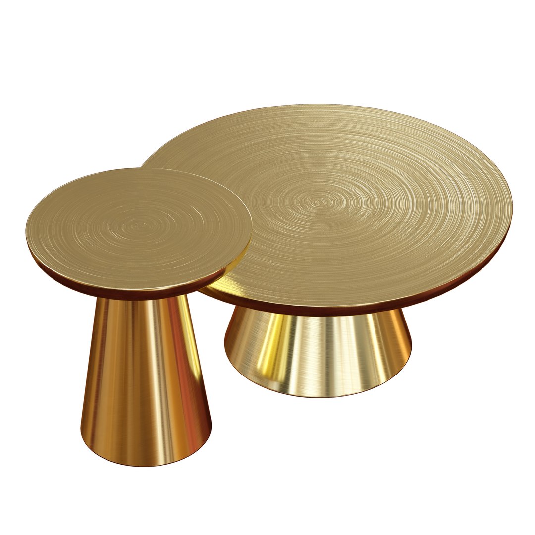 Set martini tables furniture model TurboSquid 1548409