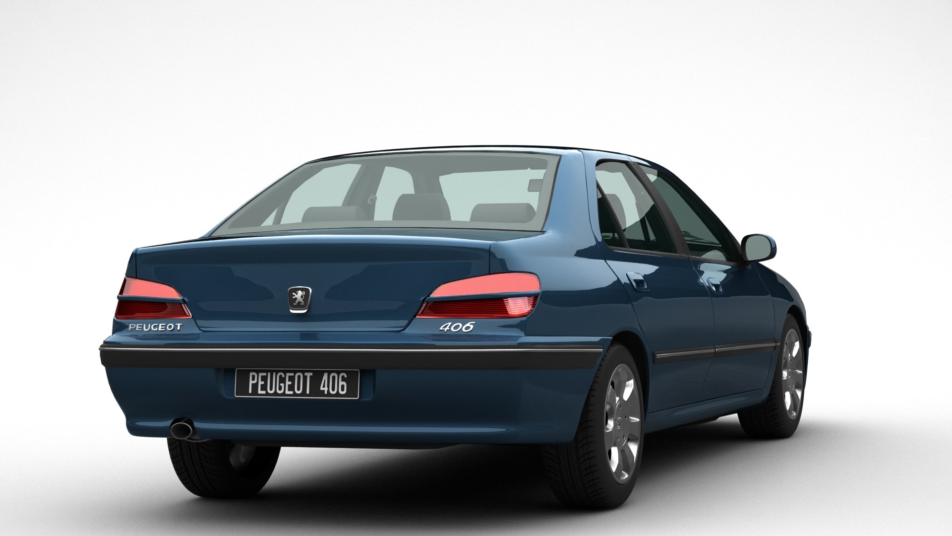 Peugeot 406 Sedan 3D model