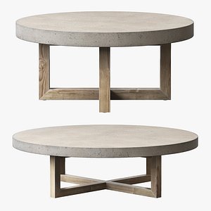3D model Heston Round Coffee Table
