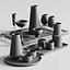 3D Tableware set11 model