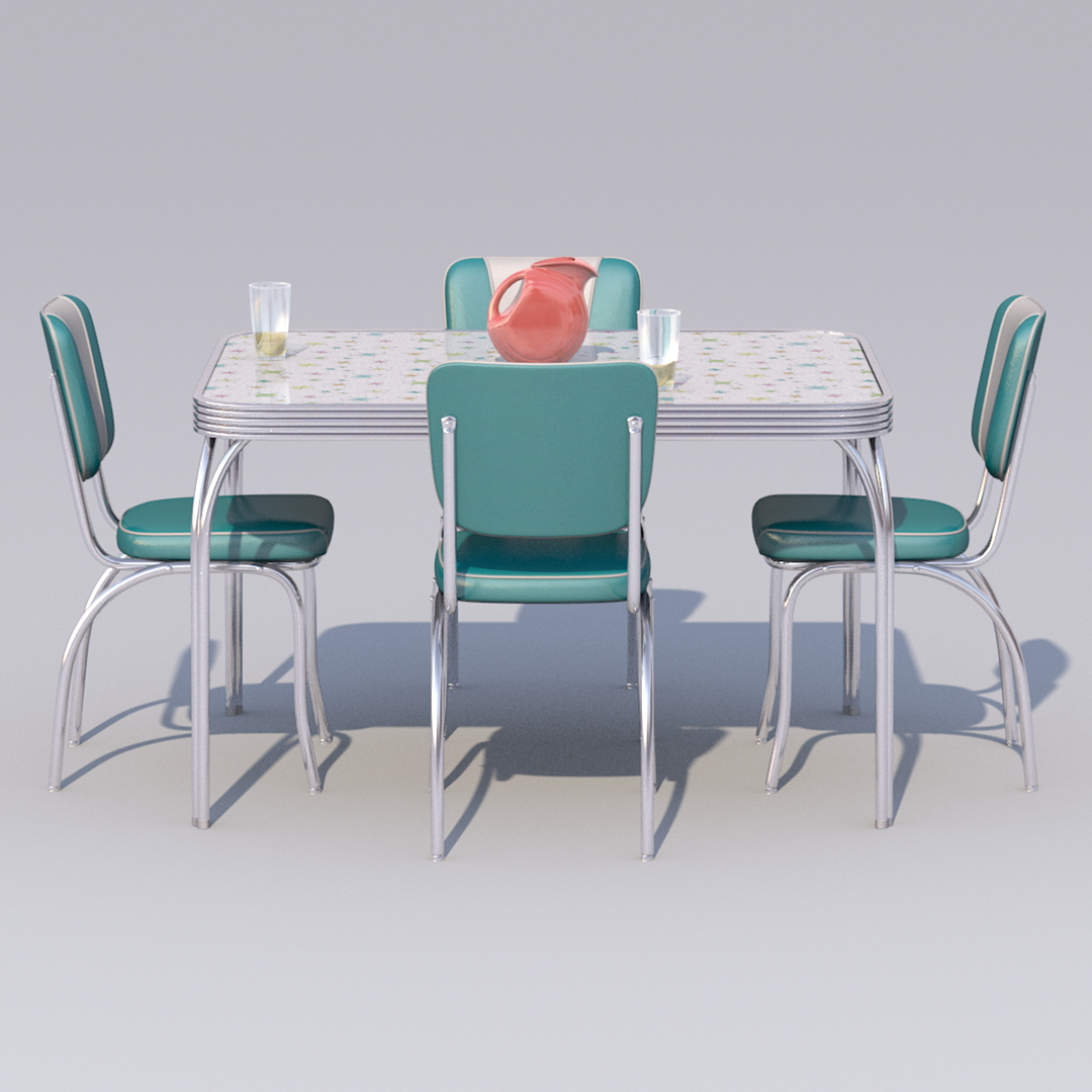 Chrome dinette hotsell