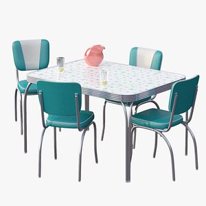 Chrome Dinette Set