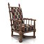 Fauteuil Bobbin en Chêne PBR