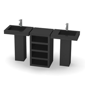 basin modern 3d 3ds