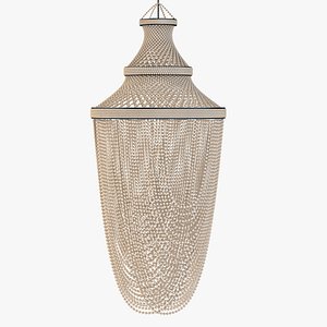 Luxe Shell Chandelier