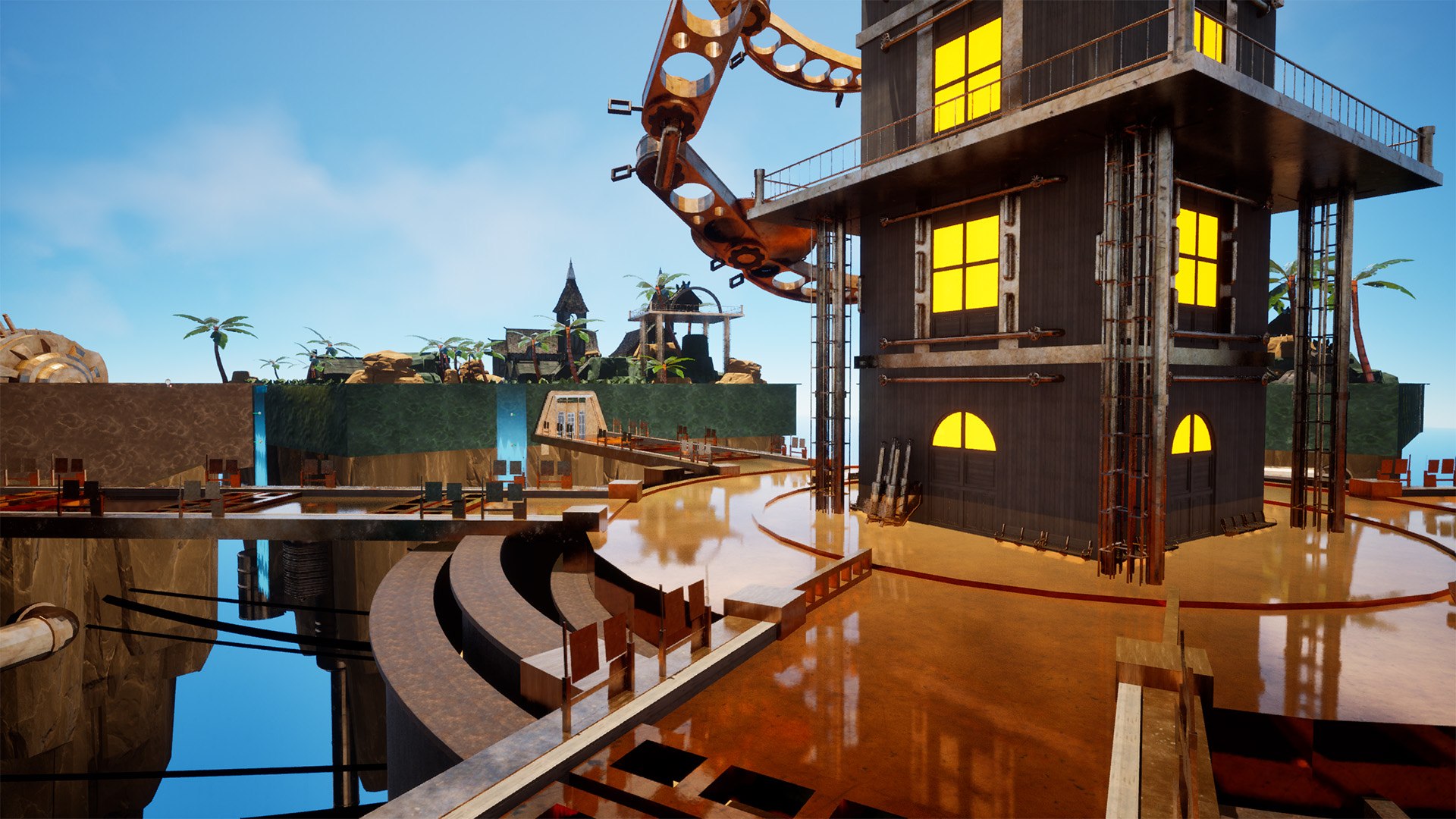 3D Floating Industrial Islands  Clockwork Spire Environment model https://p.turbosquid.com/ts-thumb/JZ/NuWYvh/Of/highresscreenshot00014/jpg/1776022568/1920x1080/fit_q87/788df69cf1c0c9ca789245813d9421dfab217560/highresscreenshot00014.jpg