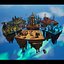 Floating Industrial Islands  Clockwork Spire Environment