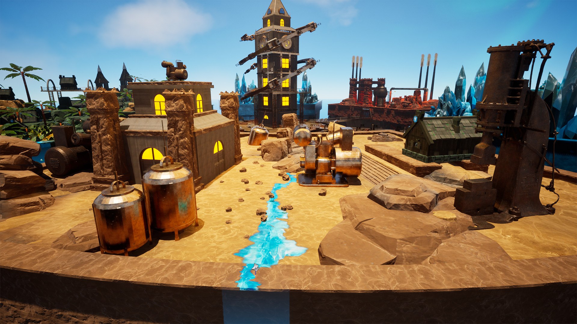 3D Floating Industrial Islands  Clockwork Spire Environment model https://p.turbosquid.com/ts-thumb/JZ/NuWYvh/na/highresscreenshot00006/jpg/1776022411/1920x1080/fit_q87/5ddcf2ee252233eea6cd85634bb4d6527c3adb29/highresscreenshot00006.jpg