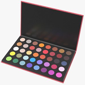 Eyeshadow Makeup Palette 40 Colors 3D model
