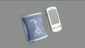 blood pressure meter 3D model