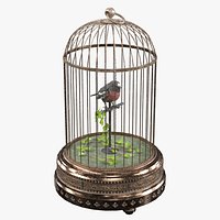 Birdcage Music Box